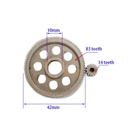 Chain saw Mini gear for single hand Power tools Lithium electric saws Pinion assembly Diameter 42mm Guide accessories