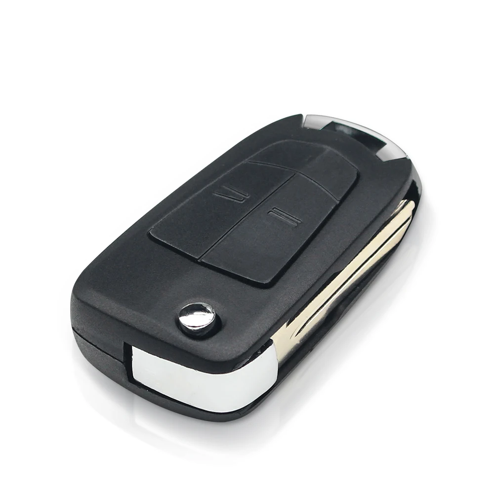 KEYYOU Modified Car Key Case For Vauxhall Opel Astra Zafira Vectra H J g Omega HU46 Buttons Key Shell FOB 2 Button