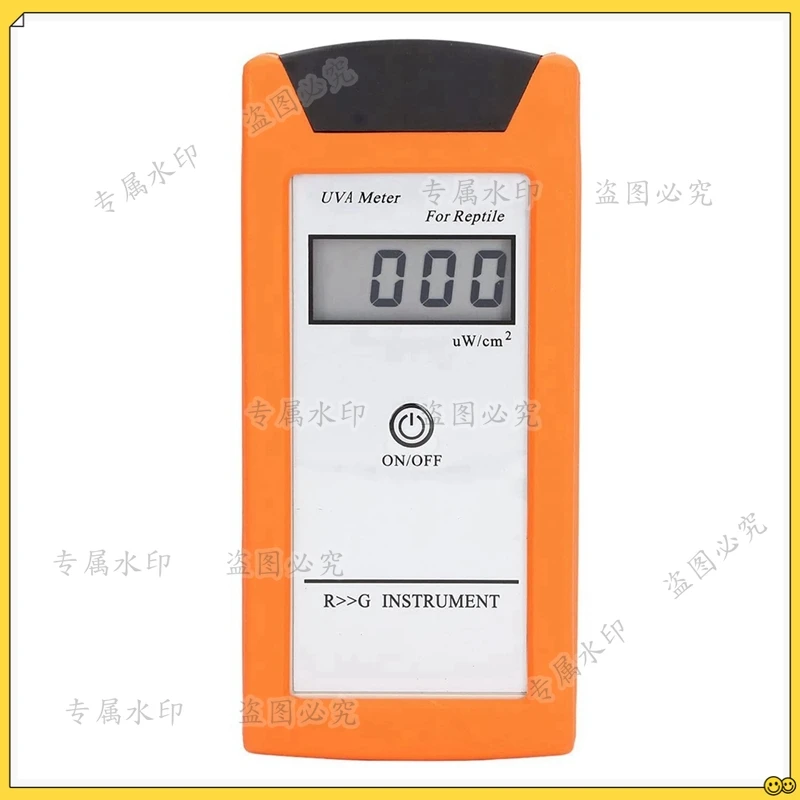 

Portable UVA Meter, Silica Gel Material 0‑1999 Μw/Cm² 3.5-Bit LCD UVA Solar Lamp Tester For Reptile