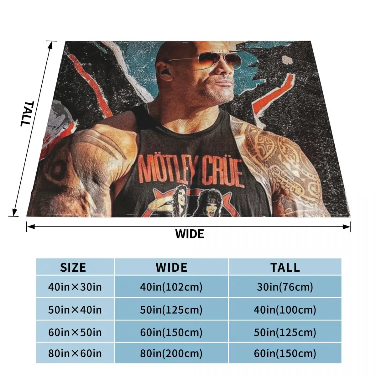 dwayne johnson Throw Blanket Luxury Throw for babies blankets ands Blankets