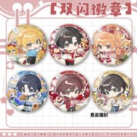 The King’s Avatar Christmas Anime Badges Pins Ye Xiu Yu Wenzhou Women Brooch Cartoon Cosplay Brooches for Bag Accessorie Gift