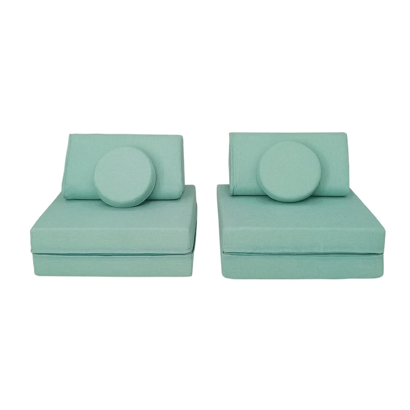 

OEM Folding Multifunctional Mattress Configurable Kids Play Couch Modular Cushion for Children Living Room Sofas Beds Furniture
