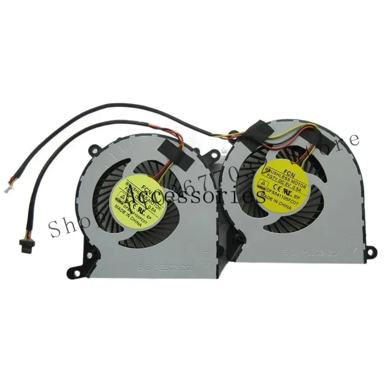 Wyoresy new laptop GPU fan for FCN brushless motor fg80 fg7y � DC 5V 0. 5a 6-31-p6502-201 3pin