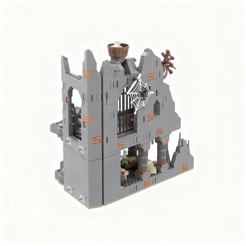 

804PCS MOC Fantasy Ringsed Movie Collection Dol Guldur Part 2 8 Model Building Blocks DIY Creative Ideas Toy Birthday Gift