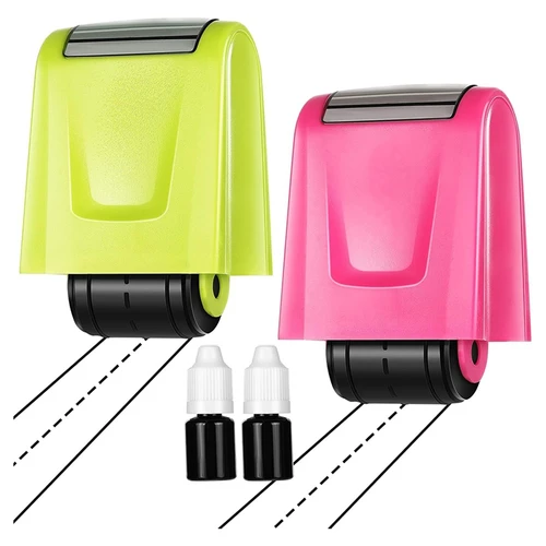 연습 롤러 스탬프 잉크 라인 롤링 스탬프, 부모 교사 스탬프 용품, 문장용 스트립 필기 연습