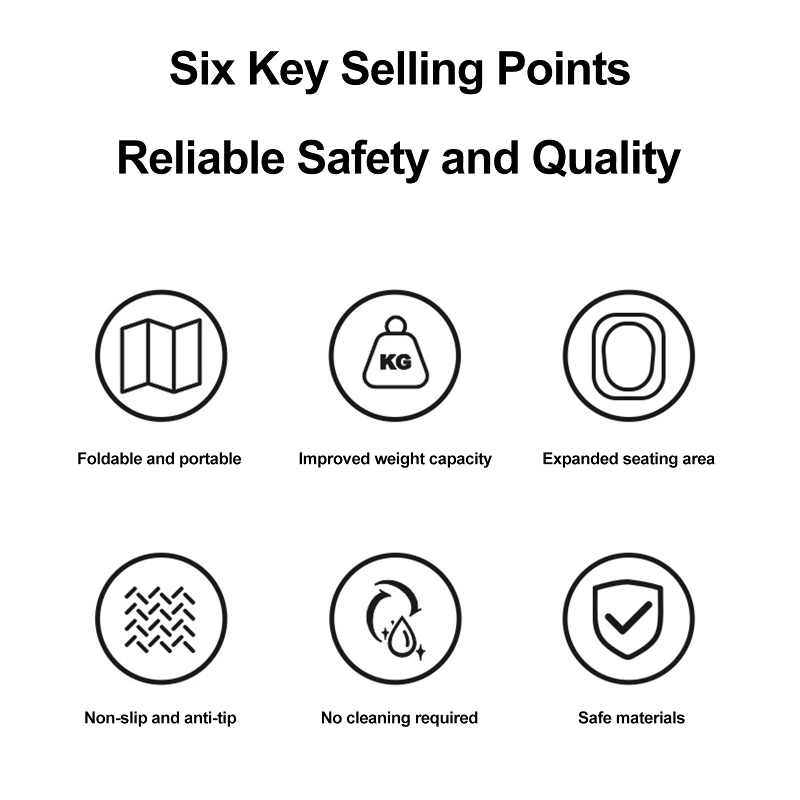 

Складной портативный туалет с держателем для бумаги и крышкой, многоразовый, для кемпинга, путешествий, использования на природе, в автомобиле, автодоме и в чрезвычайных ситуациях