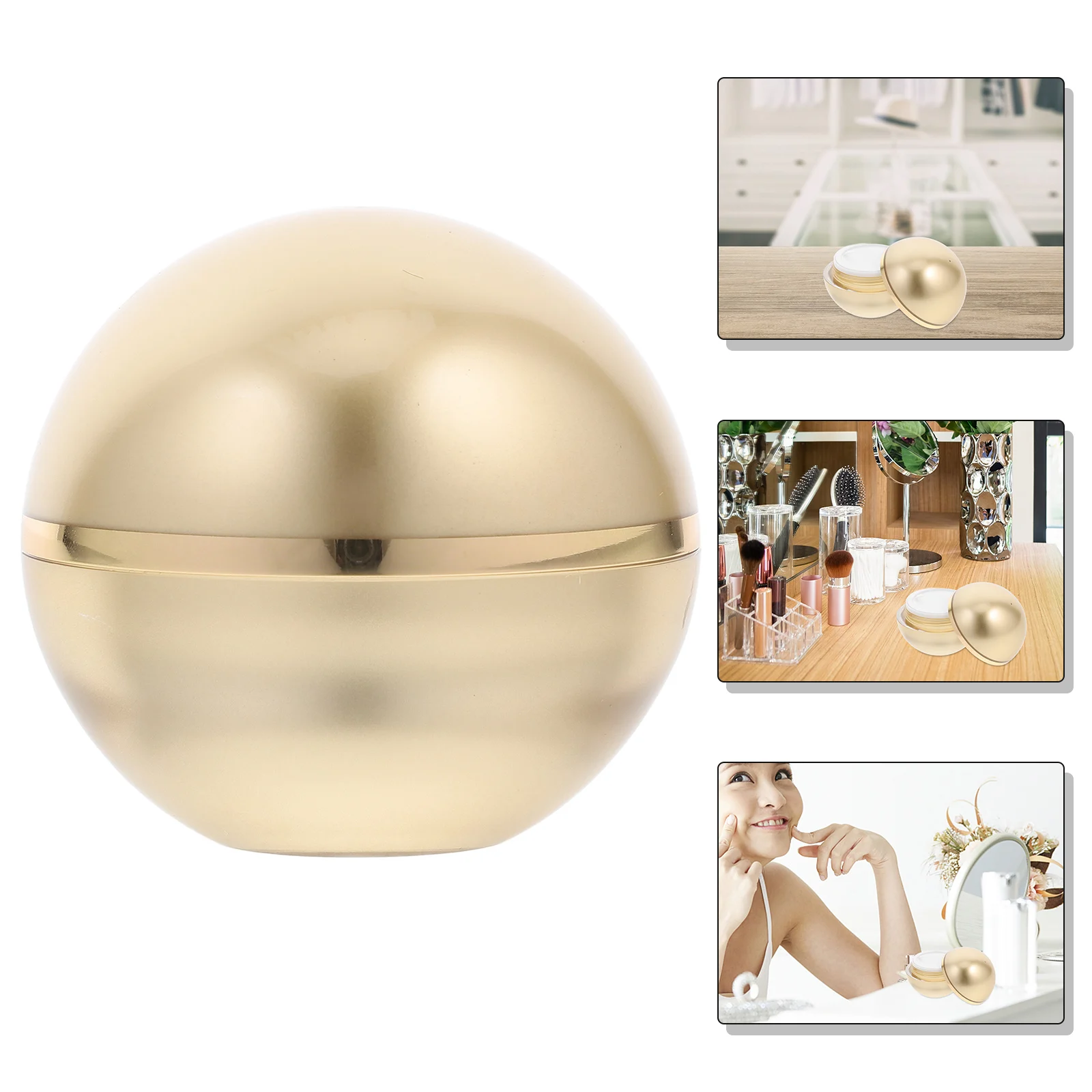 

1pc Plastic Skincare Containers Empty Jars for Creams Travel Size Mini Storage Boxes Sample Jar Body Balm Bottle Soap