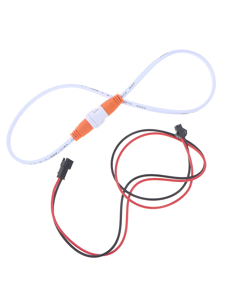 Connecteur de fil mâle et femelle ST SM 2 broches, câble de connecteur de fil, 50 cm, pour bande lumineuse de culture, bande lumineuse LED, lumière de culture des plantes