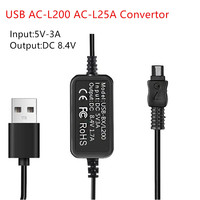 For Sony Handycam Camcorders DCR-SX40 SX44 SR45 SR47 SX63 SX65 SX85 DVD105 DVD108 DVD610 DCR-SR620 USB AC-L200 AC-L25A Convertor