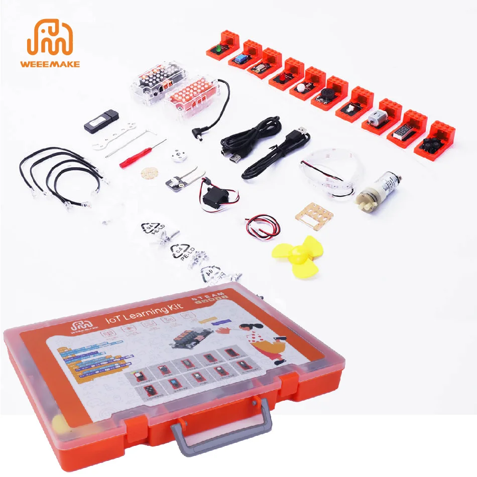 Professional Metal AI Smart Home Learning Kit Coding Robot IoT with for and WeeCode for School Labs