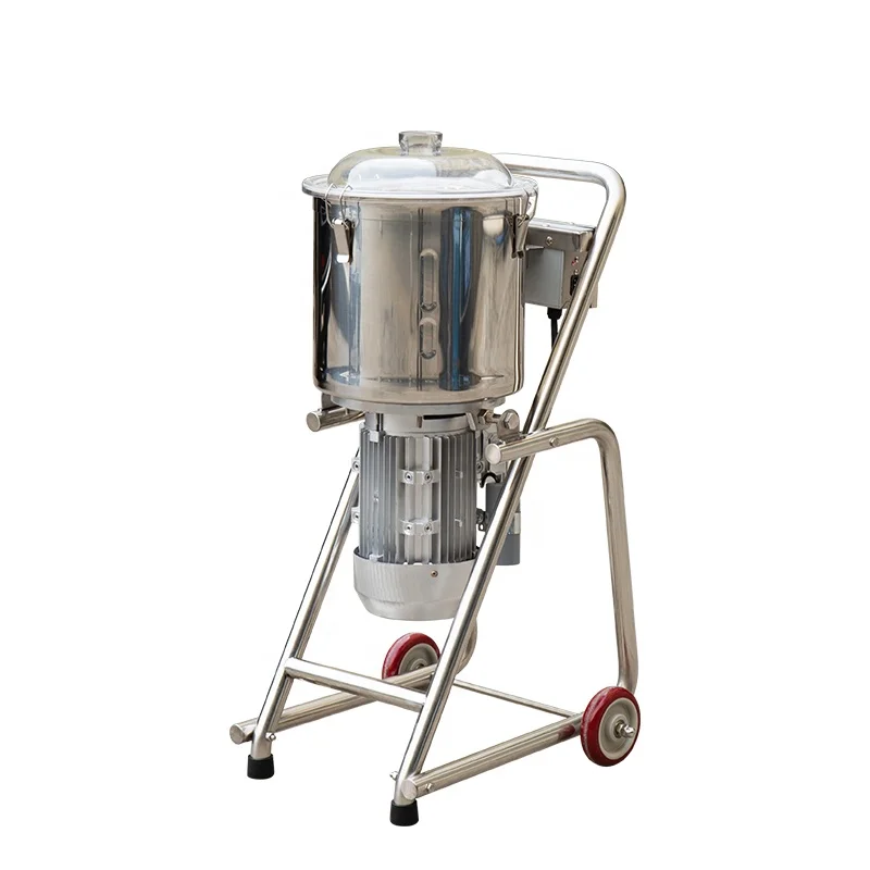 Stainless steel electric multi-function vegetable pulp processor for cutting pulp and shredding