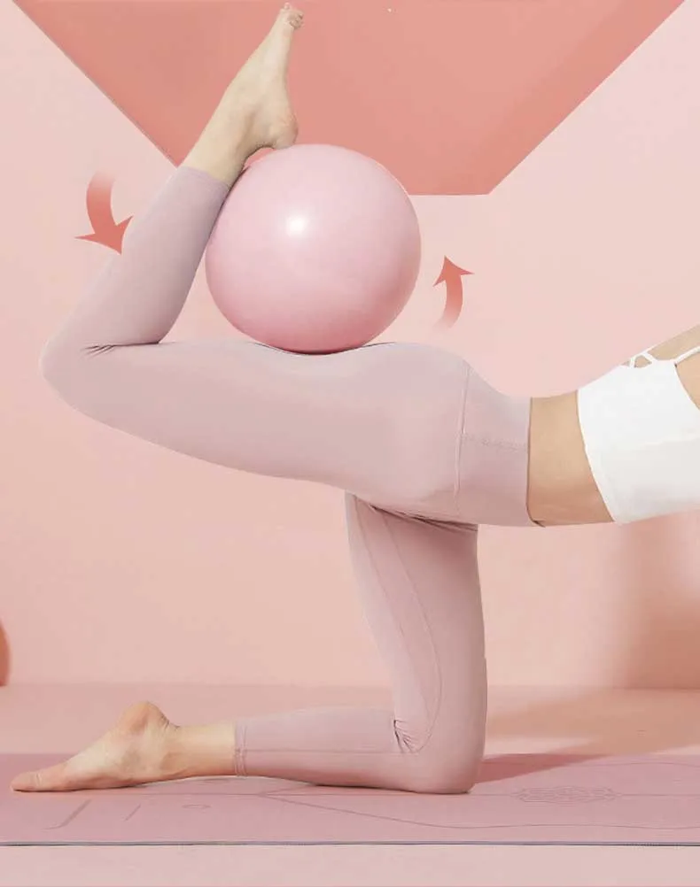 Eco-Friendly PVC Yoga Ball, anti-explosão exercício bola, versátil para Pilates e Fitness, alta densidade