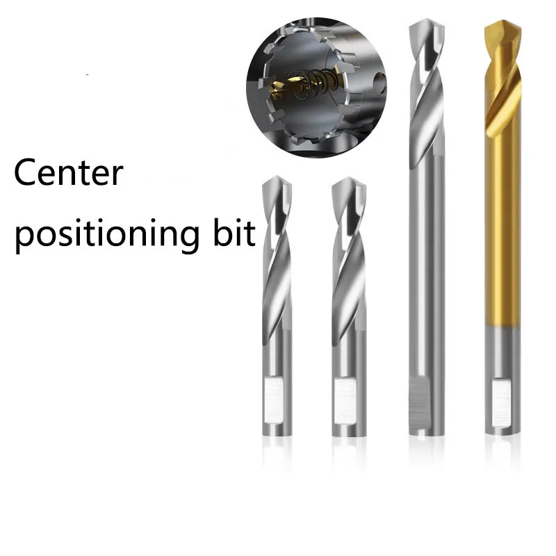 Hole Saw Center Positioning Drill 6542 High Speed Steel Coated Titanium Process Twist Drill Bit Tools 5*57mm 6*62mm 6*68mm