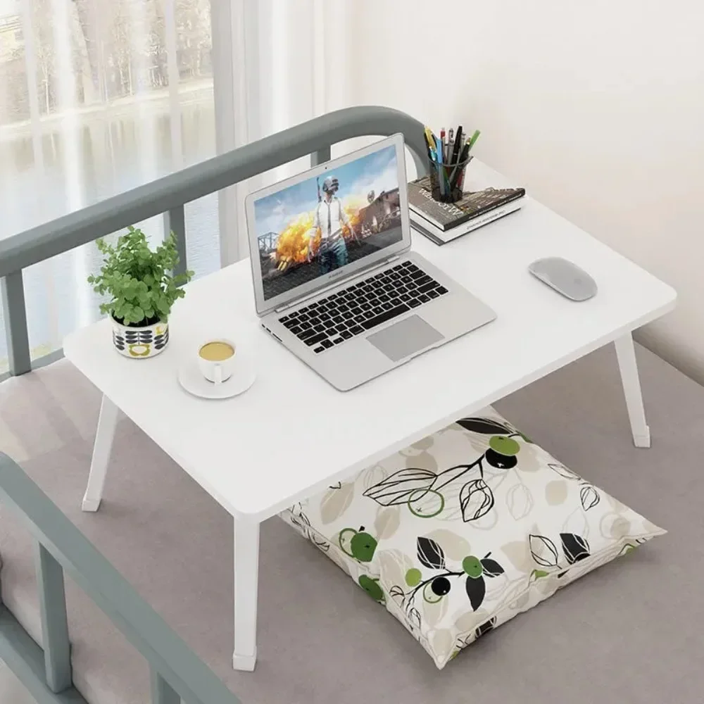 Folding Small Table  Bedroom Table Lap Desk Foldable Space Saving Computer Desk Portable Tablet Stand Ergonomic Laptop Table