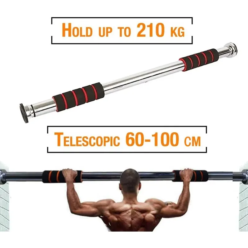 Door Frame Pull up and Chin up Bars Gym Fitness Extendable Home Indoor Pull up Bar view 5
