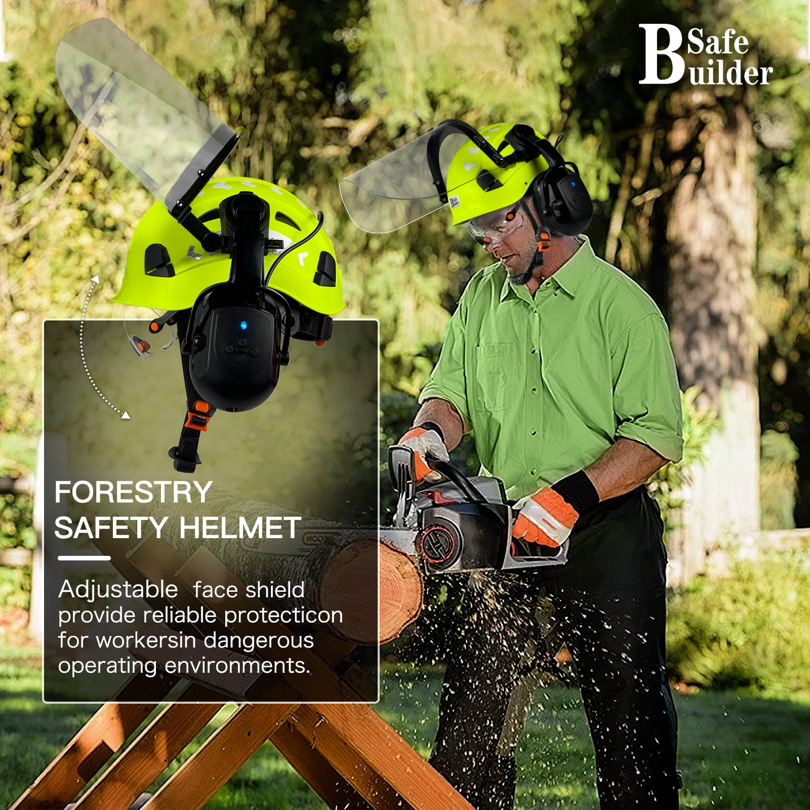 Forestry Chainsaw Safety Helme - đánh giá và giá Chainsaw Safety Chaps