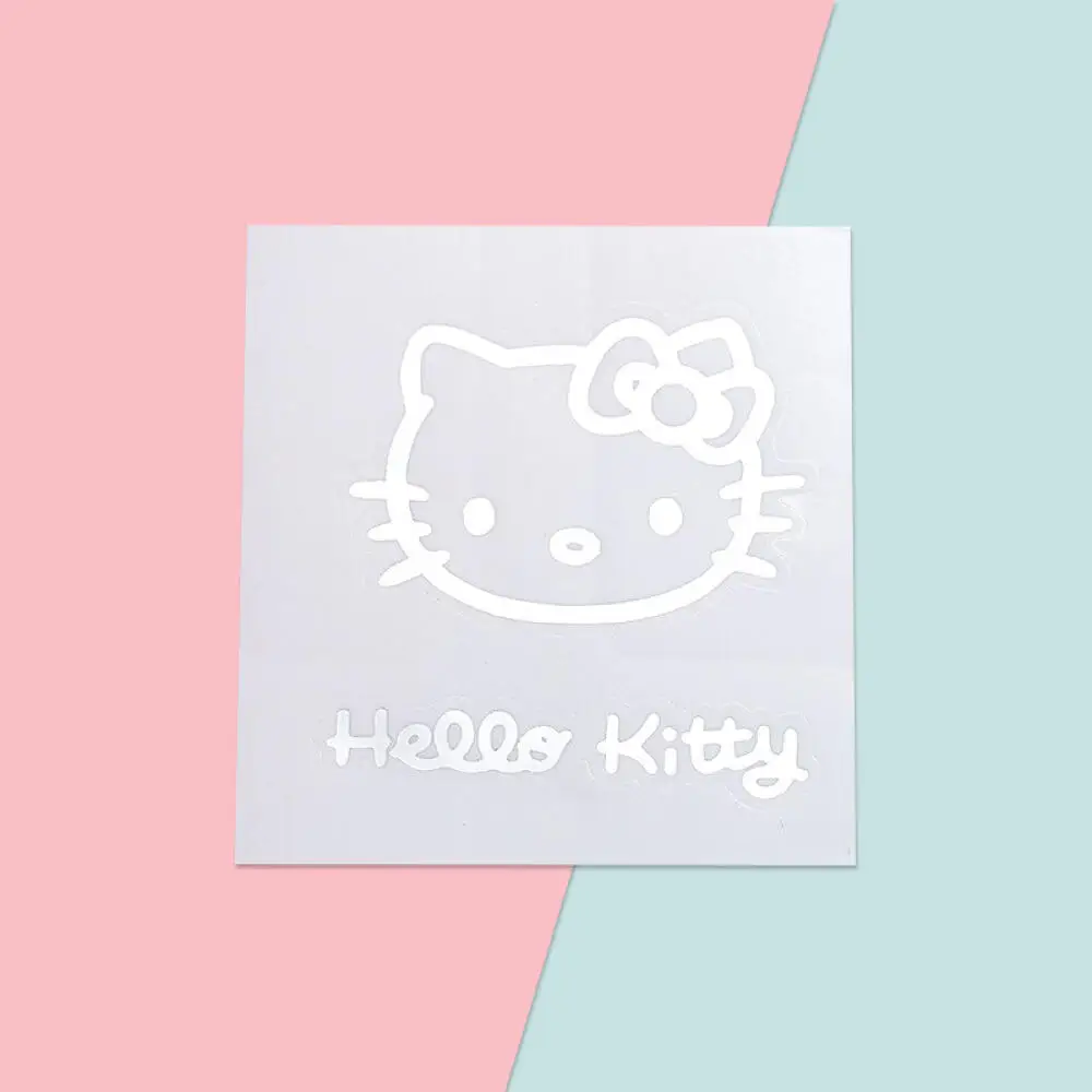 10 قطعة ملصقات معدنية Sanrios مقاومة للماء إبداعية Hello Kitty My Melody Diy كتيب الهاتف المحمول كوب ماء أعواد تزيين
