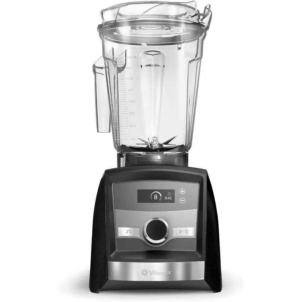 

Ascent Series Smart Blender, Professional-Grade, 64 oz. Low-Profile Container, Black