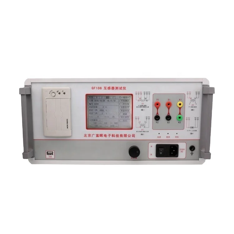 CT PT Polarity tester magnetization curve Testing CT VT Analyzer