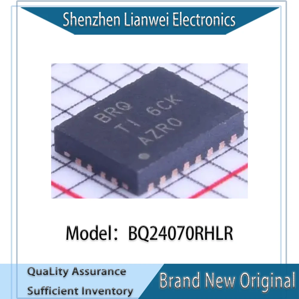 

100% New Original BQ24070RHLR BRQ BQ24070 IC Chipset QFN-20