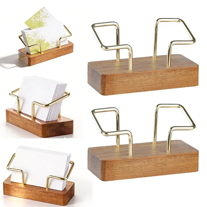 Premium Business Card Holder Desk Organizer Holds Multiple Cards Desktop For Office Organizer Name Card Holder Accessories Kit