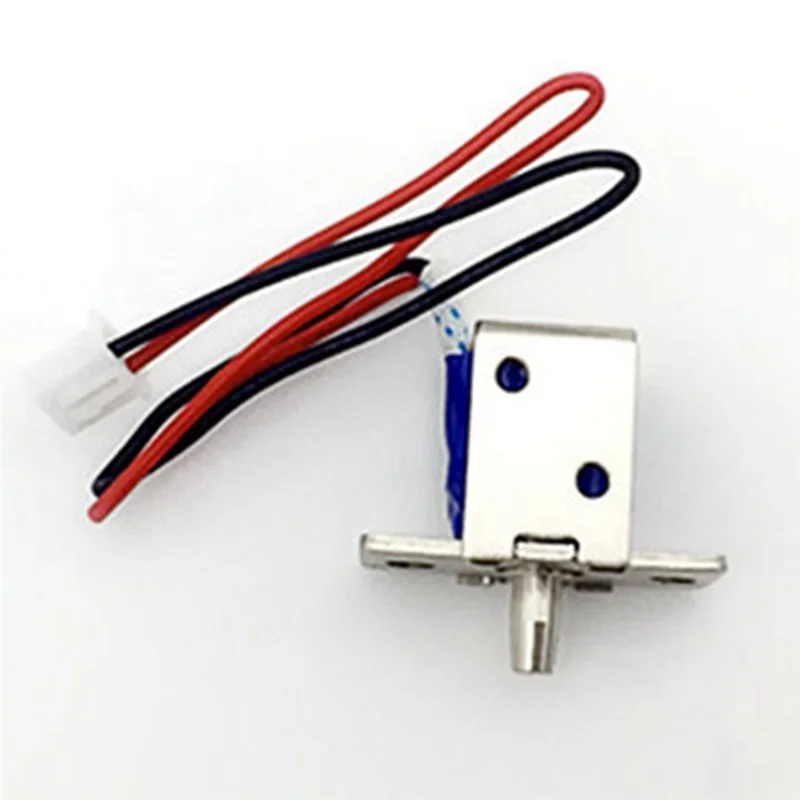 A10R Mini Electronic Bolt Lock Compact Solenoid Electromagnet Door Lock Concealed Installation For Secure Access DC12V-0.54A