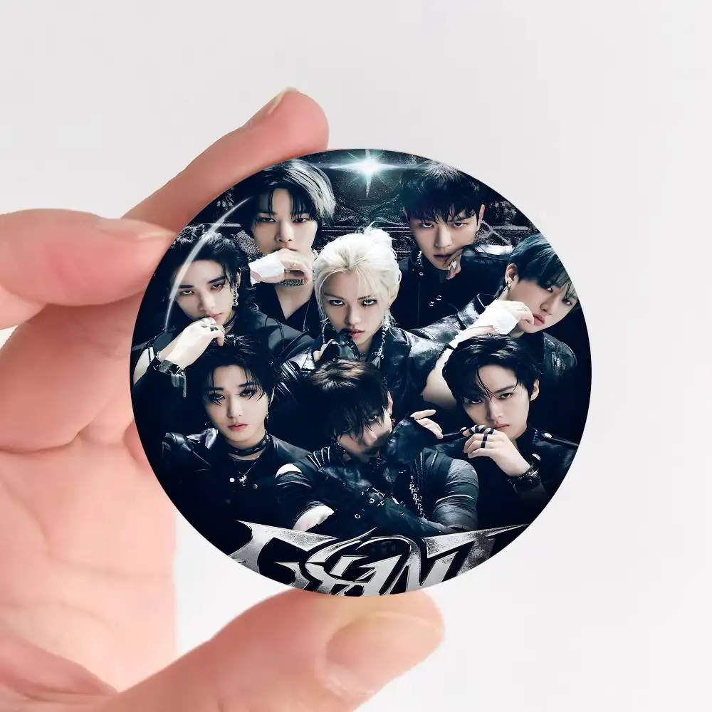 Popular Kpop S-Stray K-Kids 58mm Animals Funny Brooches Badge Backpack Clothes Gift Accessory view 6