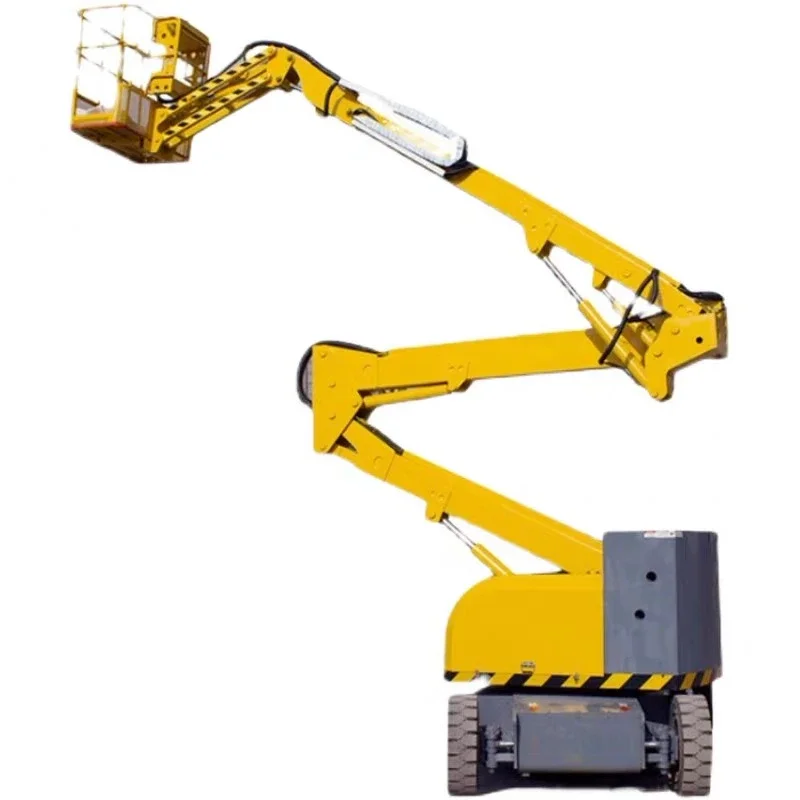 Factory Construction Work Curved Arm Telescopic Machine Self-propelled Telescopic Boom Elevator Safe and Durable