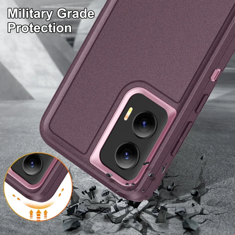Heavy Duty Otter Armor Box Case for Motorola Moto G 5G 2024 Moto G Stylus Play Power Hard Silicone Shockproof Back Full Cover