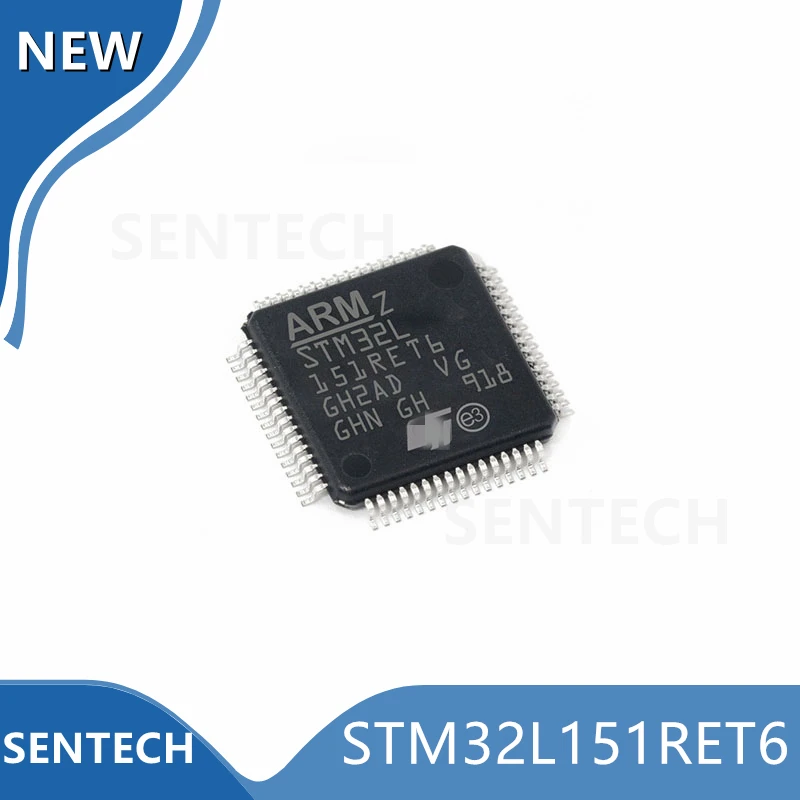 

5pcs/LOT New Original STM32L151RET6 Integrated Circuits Operational Amplifier Single Chip Microcomputer LQFP-64