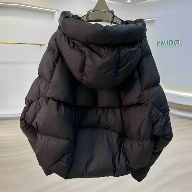 Women Winter New Outerwear Loose Oceans Colorful Trendy Sweet Zipper Casual Leisure Fashion Loose Korean Simple Short Section