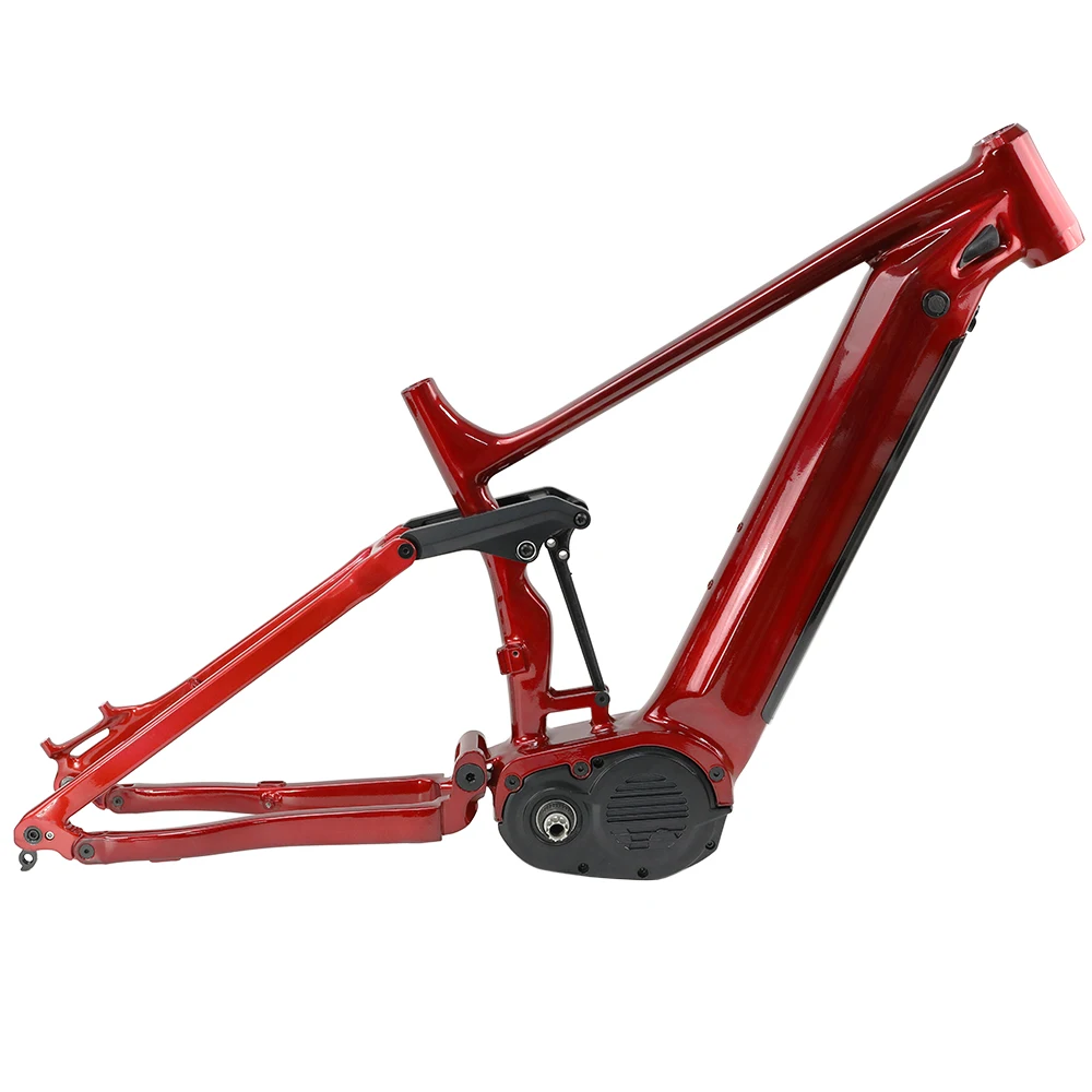 Electric Mountain Bike Frame E-bike Frame 27.5/29ER Hybrid Bike Frame 17/19inch Bafang M620 Mid-Motor 17.5Ah Integrated Battery