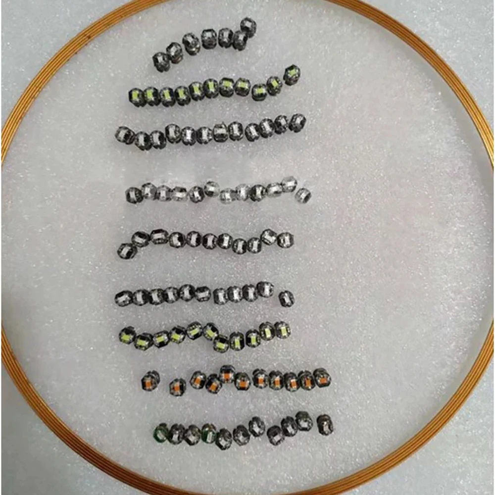 Imagem -06 - Led Receber Luz Lâmpada de Fonte de Alimentação sem Fio para Carregamento Transmissor Bobina Indução Faça Você Mesmo Luzes Decorativas Brinquedos Modelo 5x mm