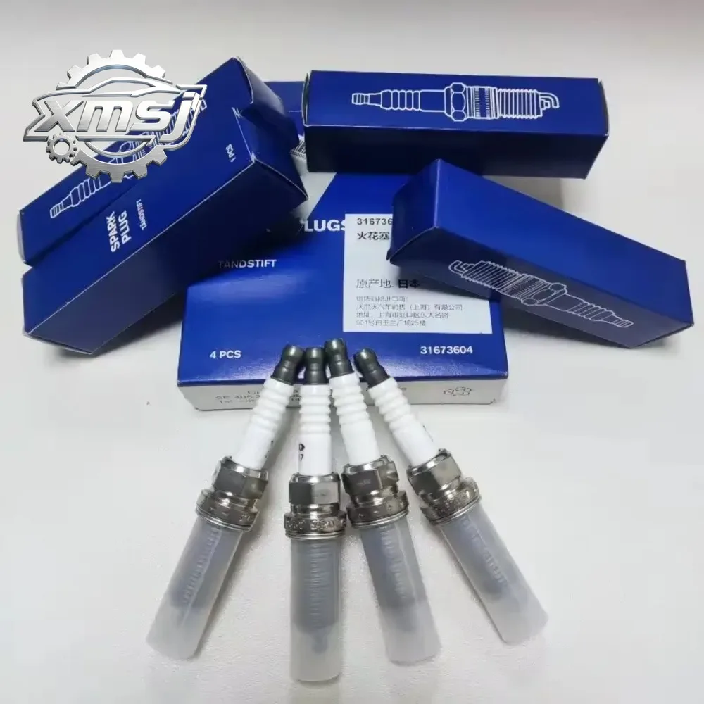 

4 piezas nuevo kit de bujías 31673604 Para Volvo S60 S80 S90 V40 V60 V70 V90 XC40 XC60 XC70 XC90 T2 T3 T4 T5 T6 T8 híbrido de