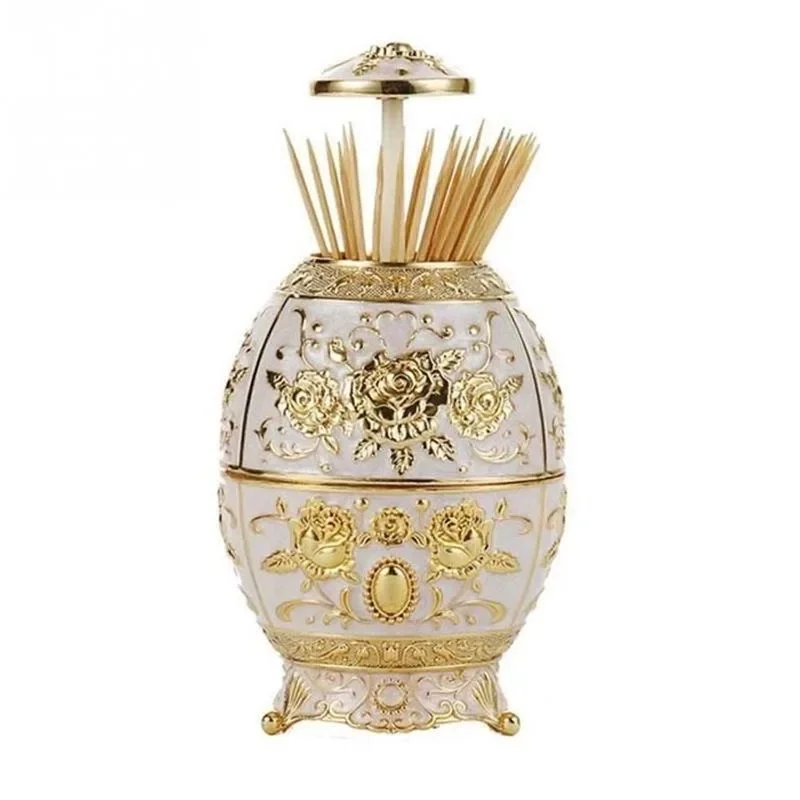 

Nordic Automatic Push-type Toothpick Box Household Creative Toothpick Holder Hotel Restaurant Fashion High-end Toothpick Holder