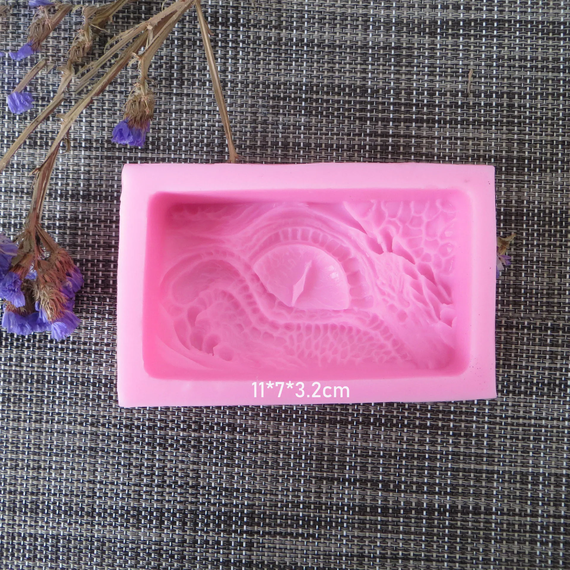 Dragon Eye Square Soap Fondant Cake Silicone Mold Handmade Soap Making Chocolate DIY Candle Cake Decorating Tools