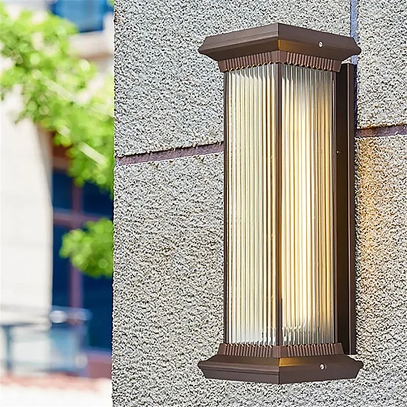 SOFITY Contemporary Solar Outdoor Wall Lamps Simplicity Waterproof Creative Balcony Hallway Courtyard Villa Gate Hotel