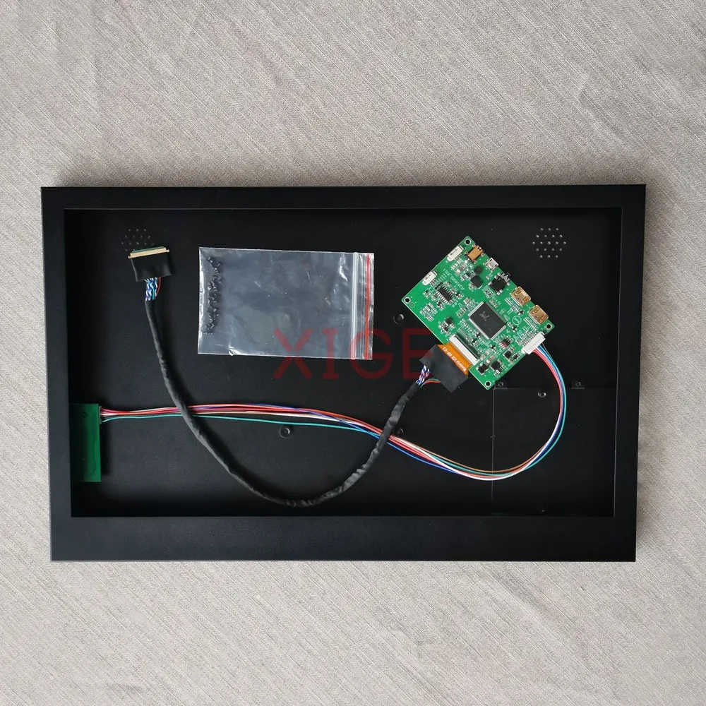 

Плата контроллера + комплект металлического корпуса подходит для B116XW02 V0 B116XW03 V0/V1/V2 40-контактный LVDS 11,6 "USB Micro HDMI-мини-панель для ноутбука 1366x768 DIY