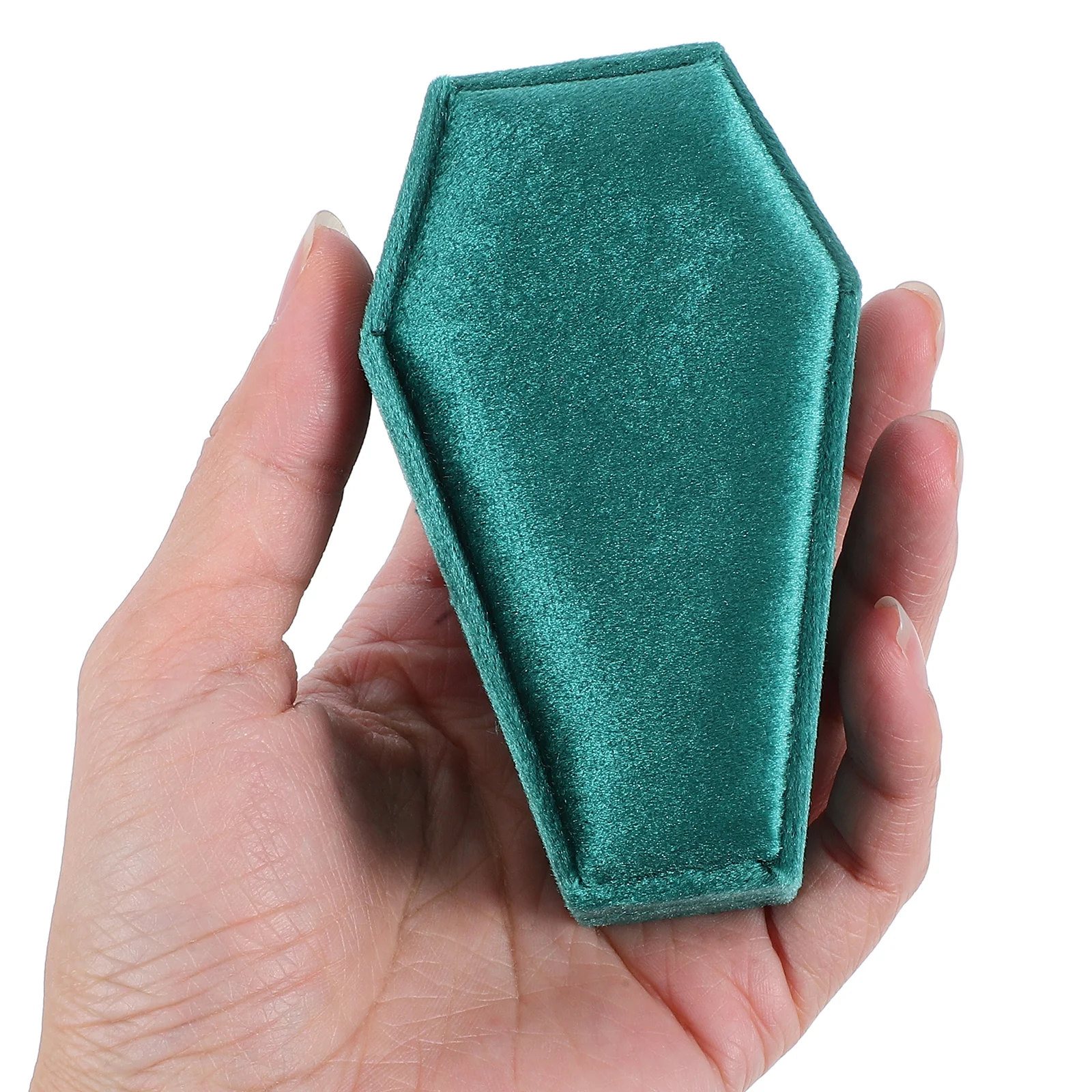 

Gothic Ring Box Accessories Halloween Candy Coffin Storage Holder Abs Boxes Decor