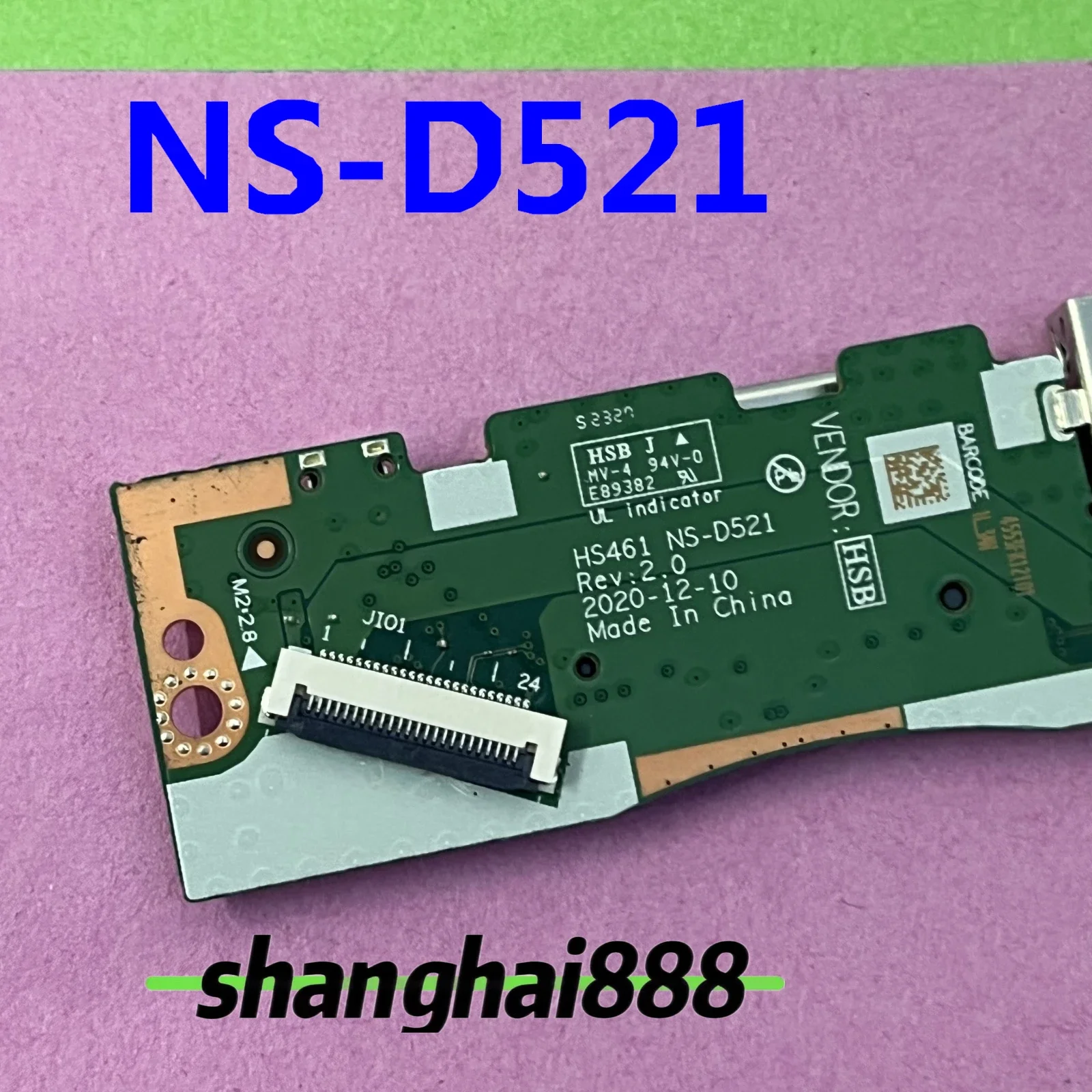 NEW For Lenovo IdeaPad 3-14ADA6 3-14ALC6 82KT USB Board Power Button 5C50S25180 NS-D521