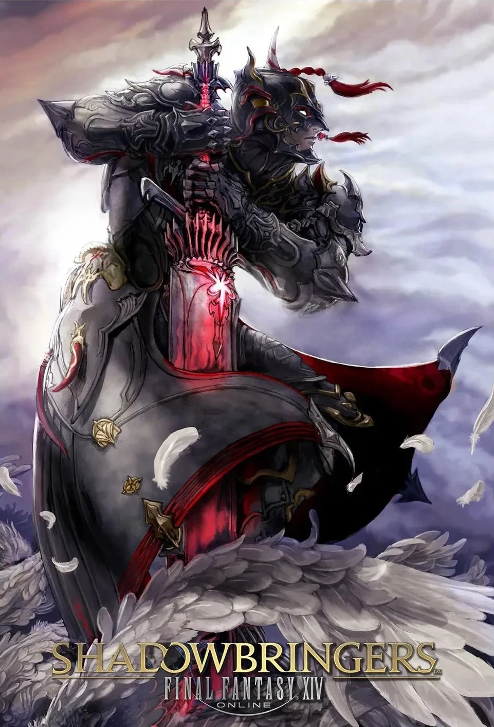 Final Fantasy XIV Online Shadowbringers juego arte impresión cartel de seda decoración del hogar pintura