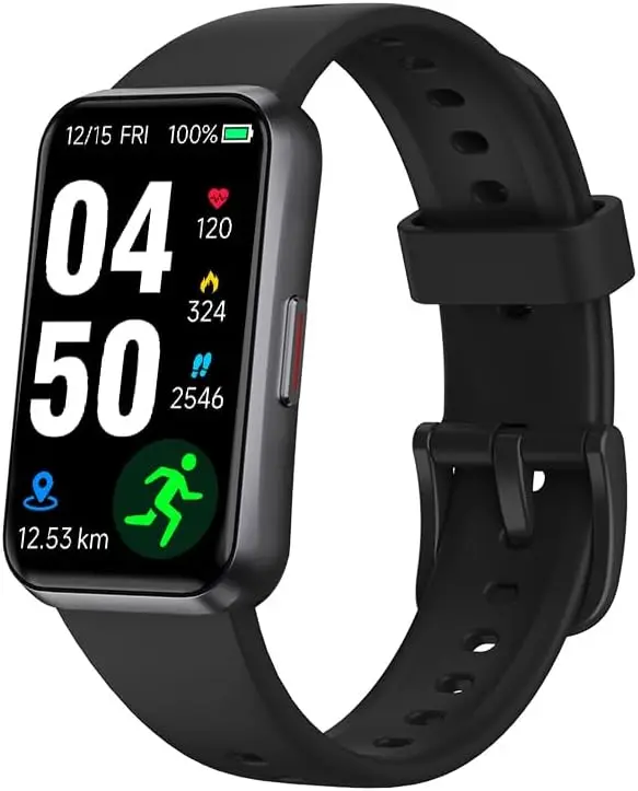 

Fitness Trackers with Blood Oxygen, Heart Rate & Sleep Monitor - Smart Band for iOS/Android