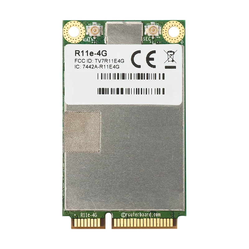 Mikrotik R11e-4G LTE Cat4 mini pcie module Band B3 B7 B20 B31 B41n B42 B43 150Mbps RouterOS compatibility