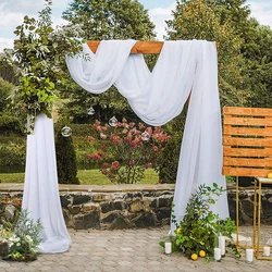 Wedding Arch Drape Chiffon Fabric Draping Curtain Drapery Wedding Birthday Party Decor Draping Ceremony Reception Hanging Decor