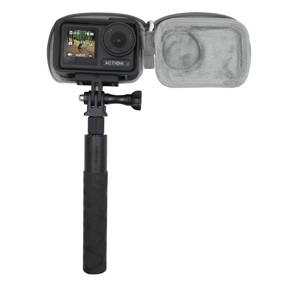 Mini funda protectora de viaje de carcasa dura, bolsa de almacenamiento de Shockprooof, bolsa de palma para DJI Osmo Action 4/3, estuche de transporte