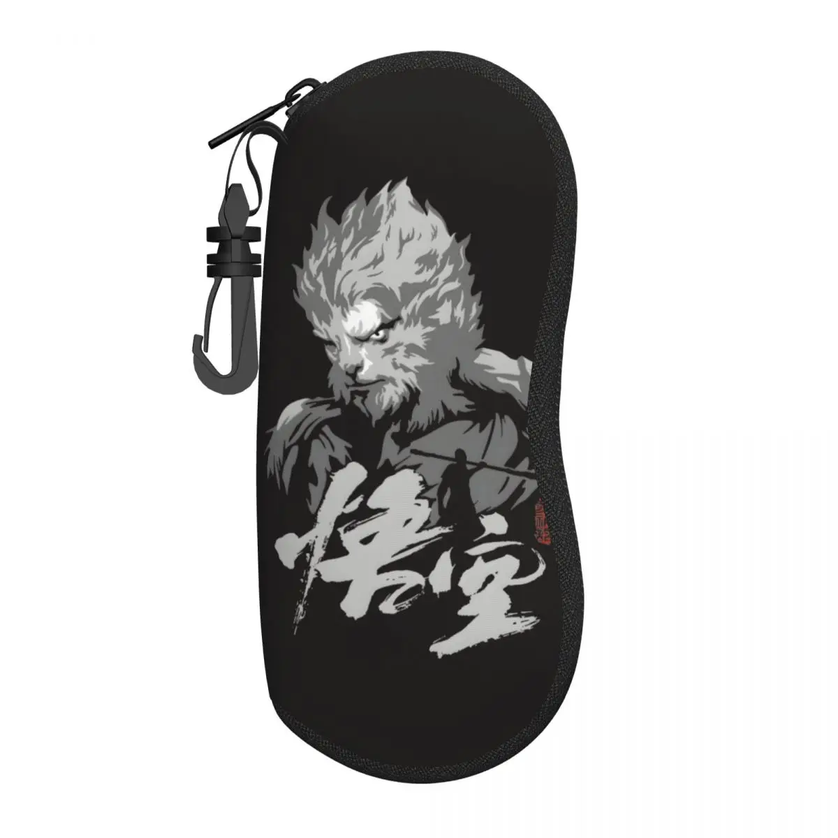 Black Myth Wukong Game 2024 Glasses Case Unisex Protective Zipper Funny Video Game Sunglasses Box Office Eye Contacts Case