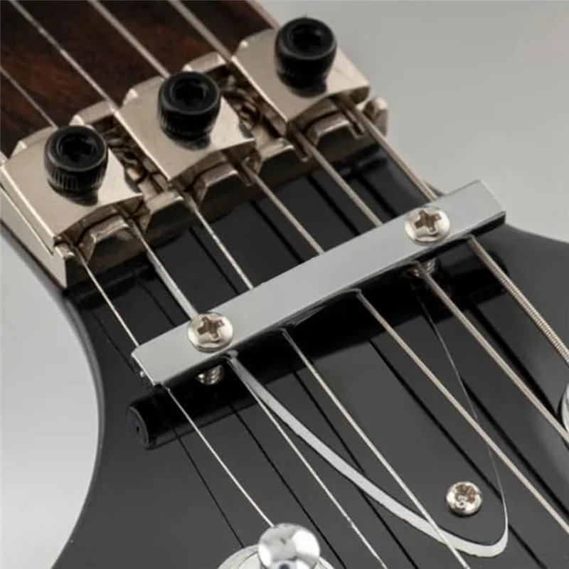 A18E-4 pçs barra de retenção de corda de guitarra de metal 45mm barra de tensão de corda de guitarra com parafuso para amplificador de guitarra elétrica