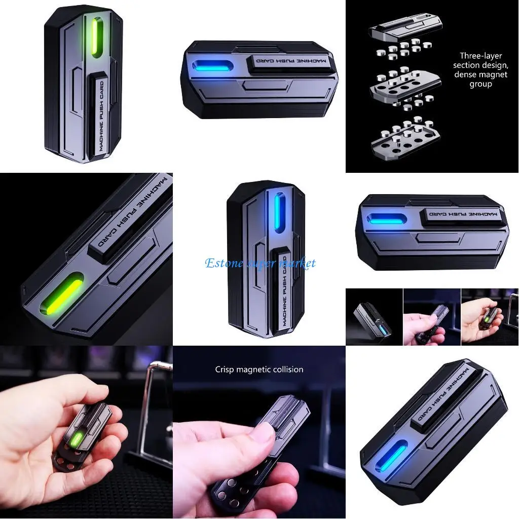 090B ที่มีประสิทธิภาพความเครียดและความวิตกกังวลบรรเทาของเล่นแม่เหล็ก Push Card