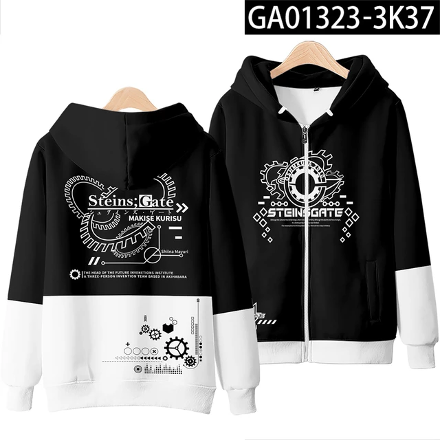 Steins gate hoodie hot sale