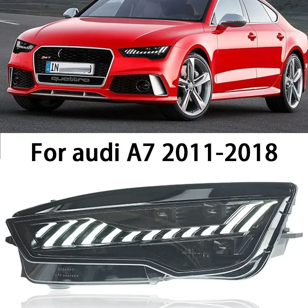 

Car Accessories For Audi A7 LED Headlight 2011-2018 RS7 Headlights Upgrade Led Front DRL Turn Signal Projector Lights Assembly